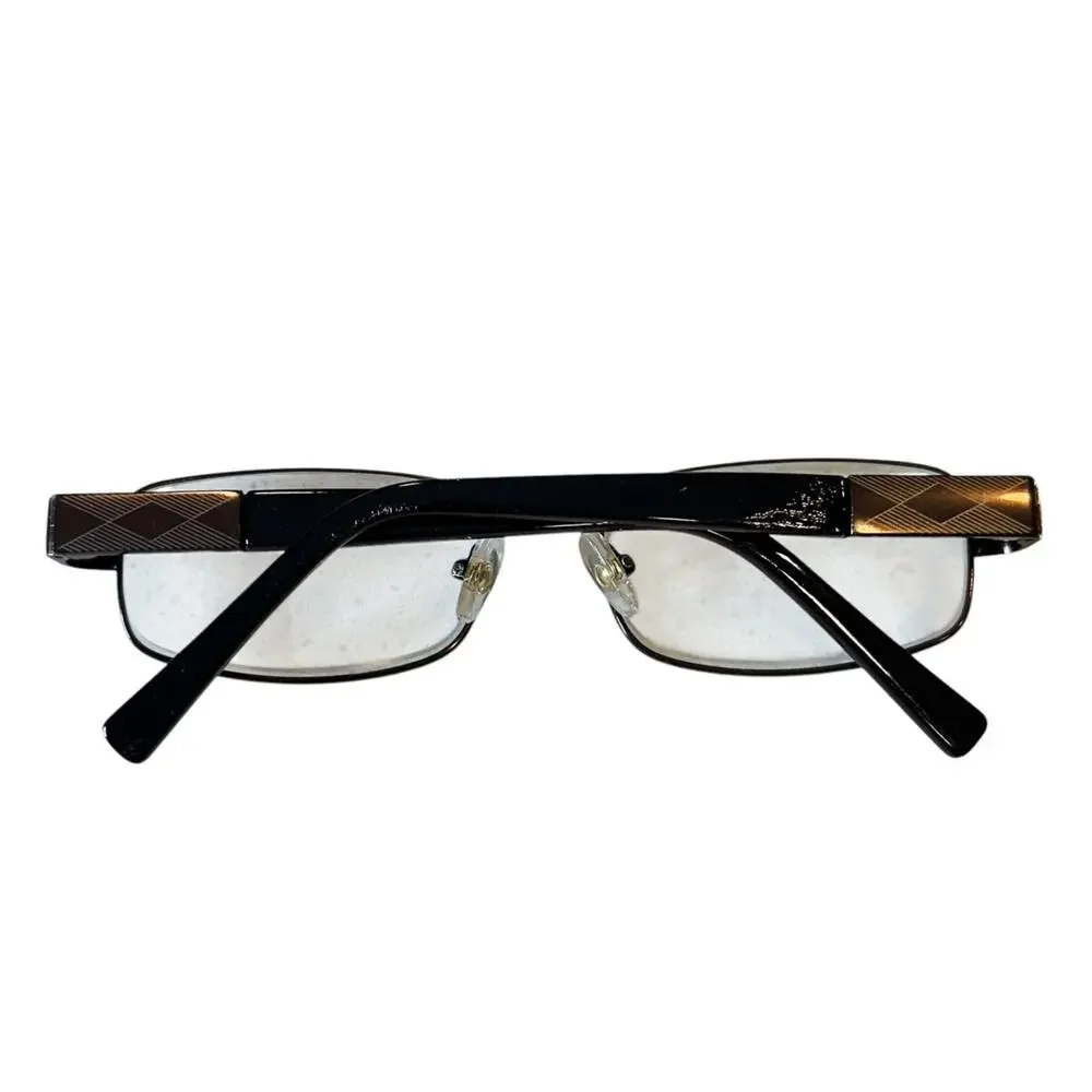 Foster Grant Reading Glasses Frames Jason Brown Rectangle FRAMES ONLY LO1014